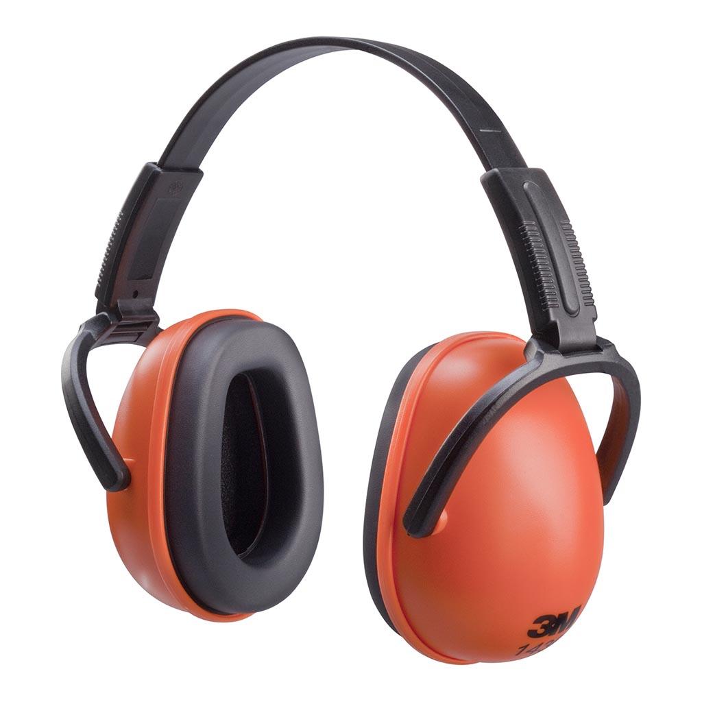 3M Folding Earmuffs Class 5 (1436) - Noise Reduction Safety Ear Protection for Shooting, Construction & Industrial Work - Lightweight Adjustable Hearing Protectors for Men & Women