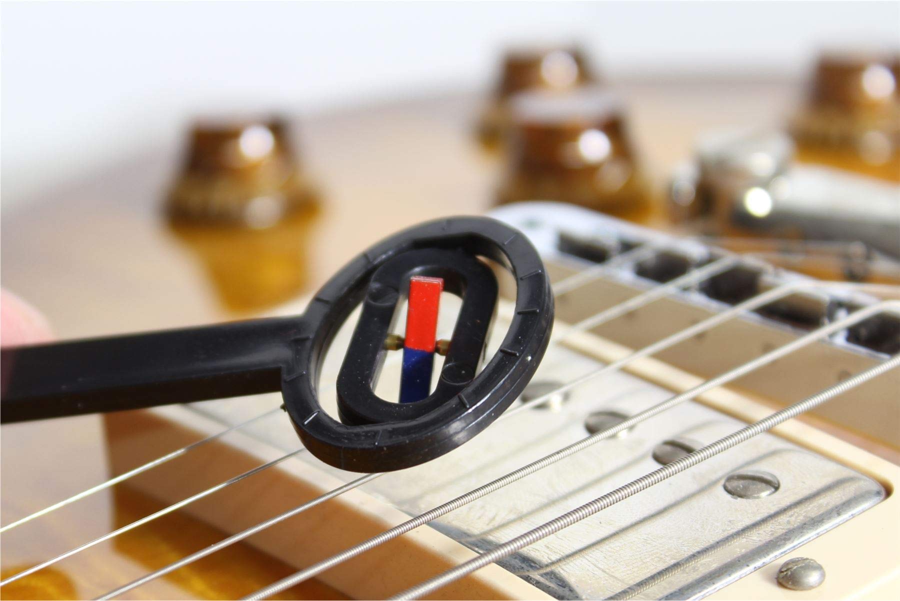 Magnetic Polarity Tester Tool - N/S Pole Identifier for Guitar Pickup Makers & DIY Electronics (Perfect for Testing Pickup Magnets, Speakers & Electronic Components)