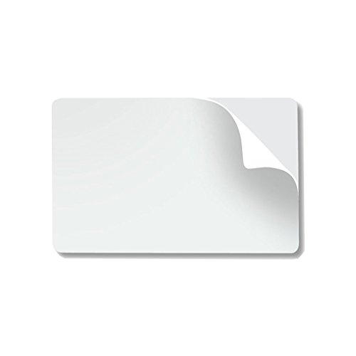 HID Global 82279 Ultracard 10 Mil Adhesive Mylar Backed Cards - Premium Durable ID Card Stock for Security Badges, Access Control & Employee Identification (Not for Use)