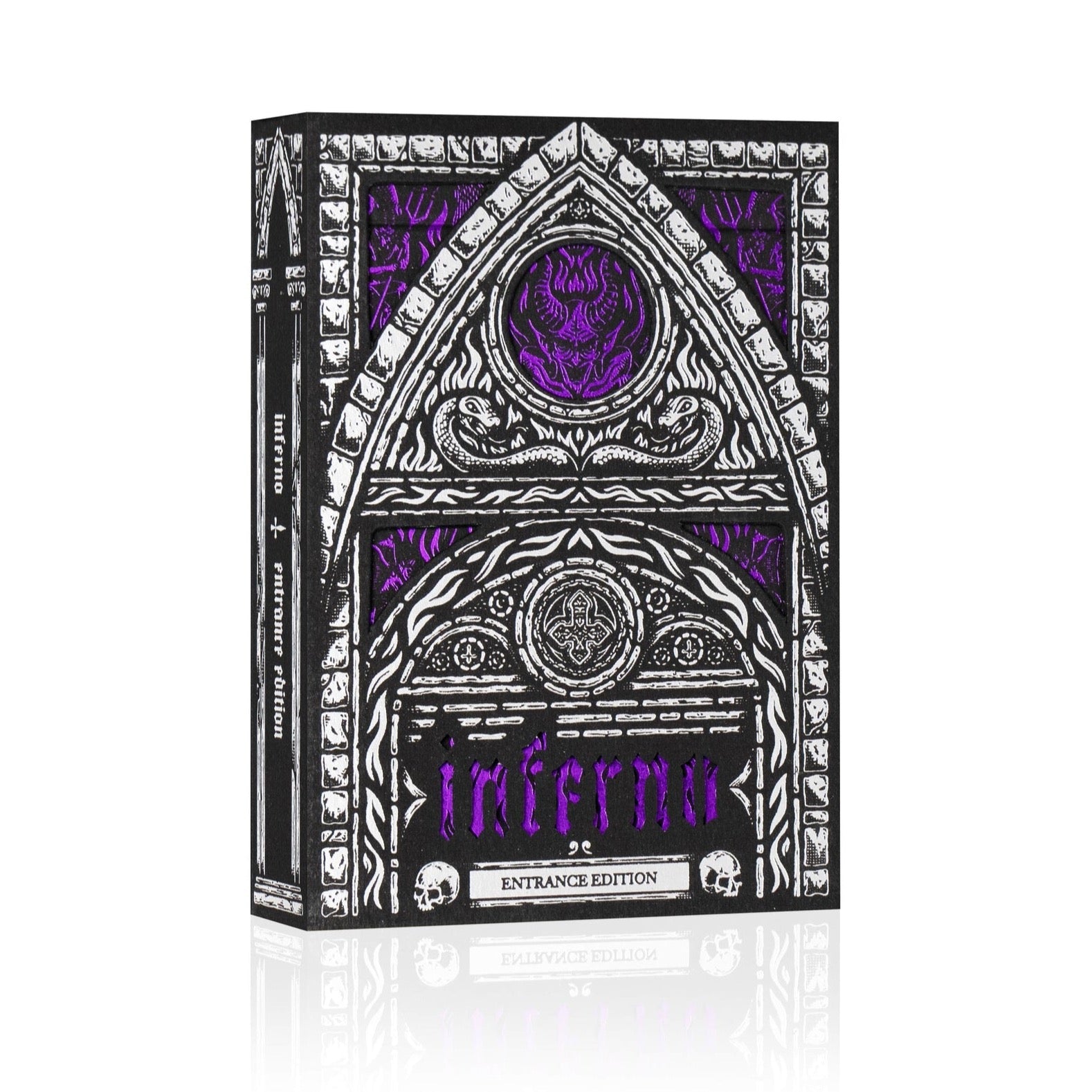 Inferno Violet Vengeance Premium Playing Cards - Poker, Magic Tricks & Cardistry | Perfect for Game Nights, Casino Parties & Professional Performances