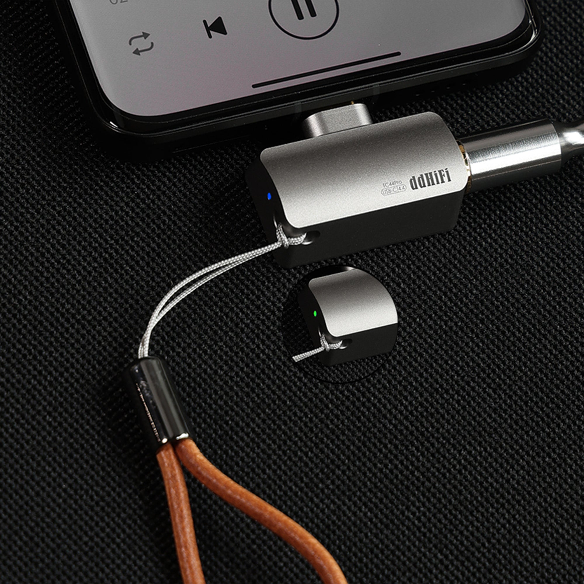 ddHiFi TC44Pro 4.4mm Balanced to 3.5mm Unbalanced Audio Adapter - Perfect for Headphones, DACs, and Hi-Fi Audio Systems