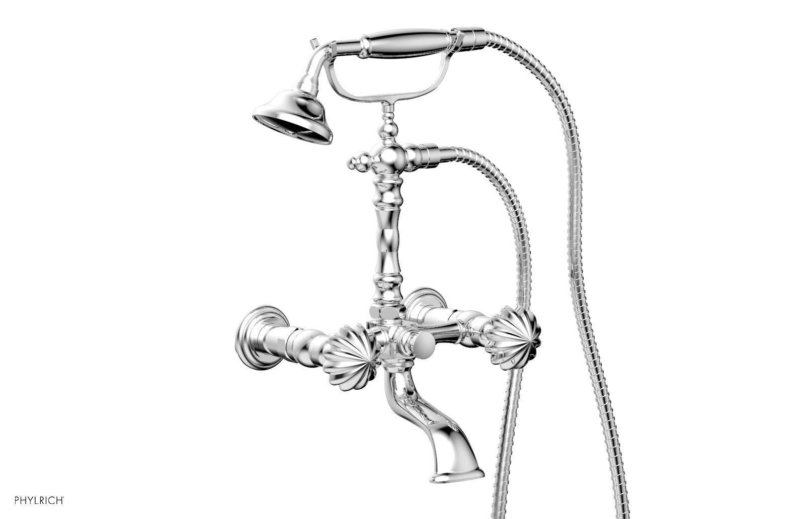 GEORGIAN & BARCELONA Exposed Tub and Hand Shower Combo with Round Handle K2393 19 - Perfect for Modern Bathroom Renovation and Spa-Like Shower Experience