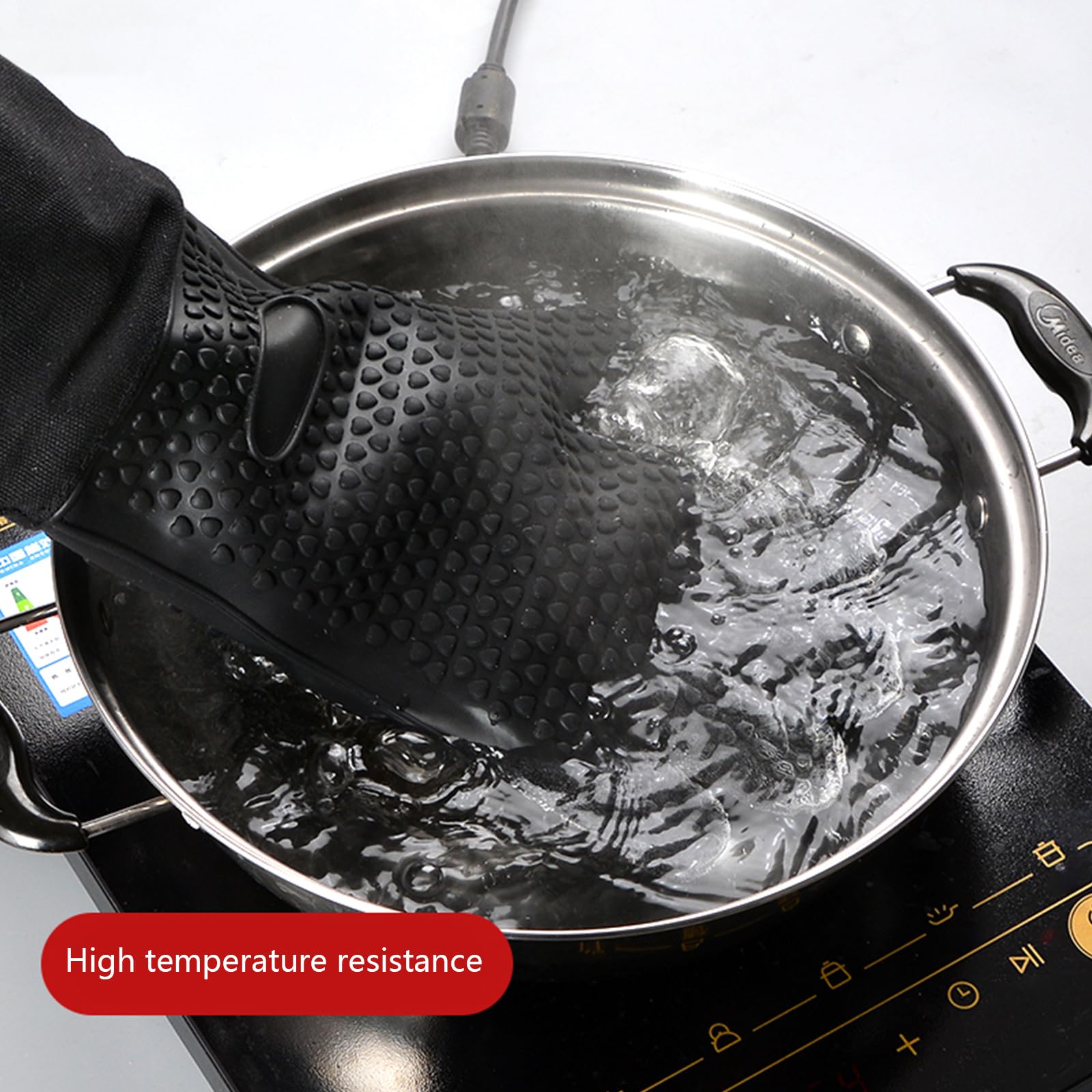 Extra Long Professional Oven Mitts - 19.7