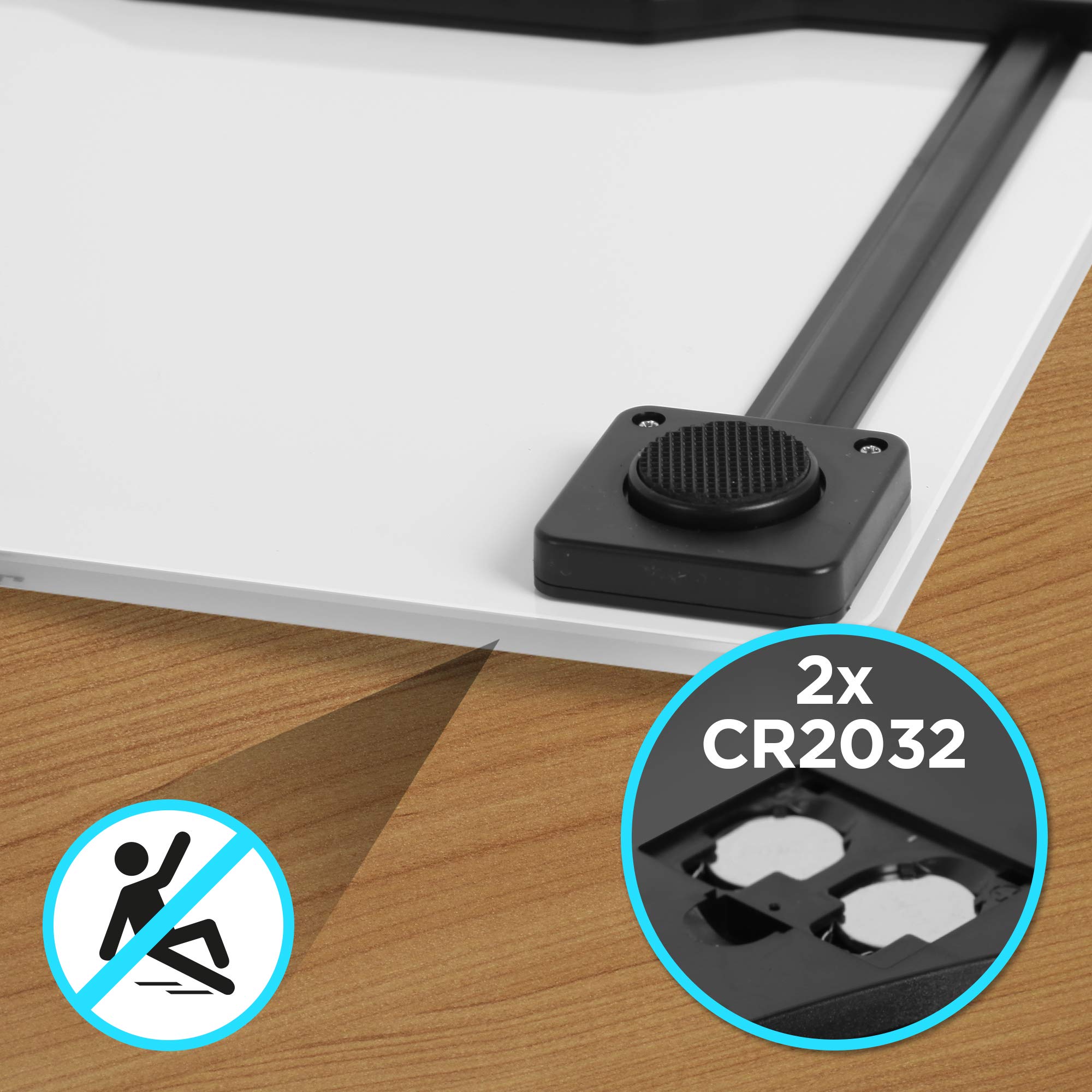 Duronic BS403 Digital Bathroom Scale - High Precision 180kg Capacity Body Weight Scale with LED Display & Accurate Sensors for Weight Loss Tracking, Fitness & Health Monitoring - Perfect for Home Gym, Bathroom & Health Enthusiasts