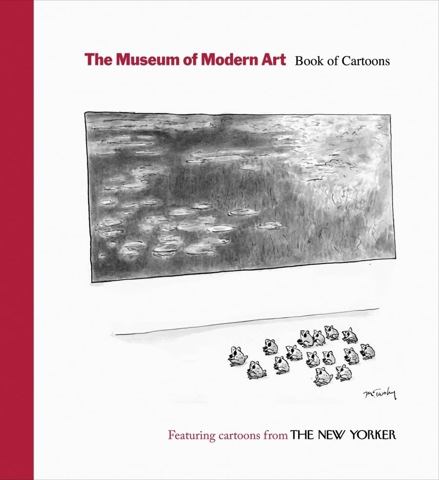 MoMA Modern Art Cartoon Book - Classic & Contemporary Cartoon Collection for Art Lovers, Perfect for Home Decor & Gift Giving