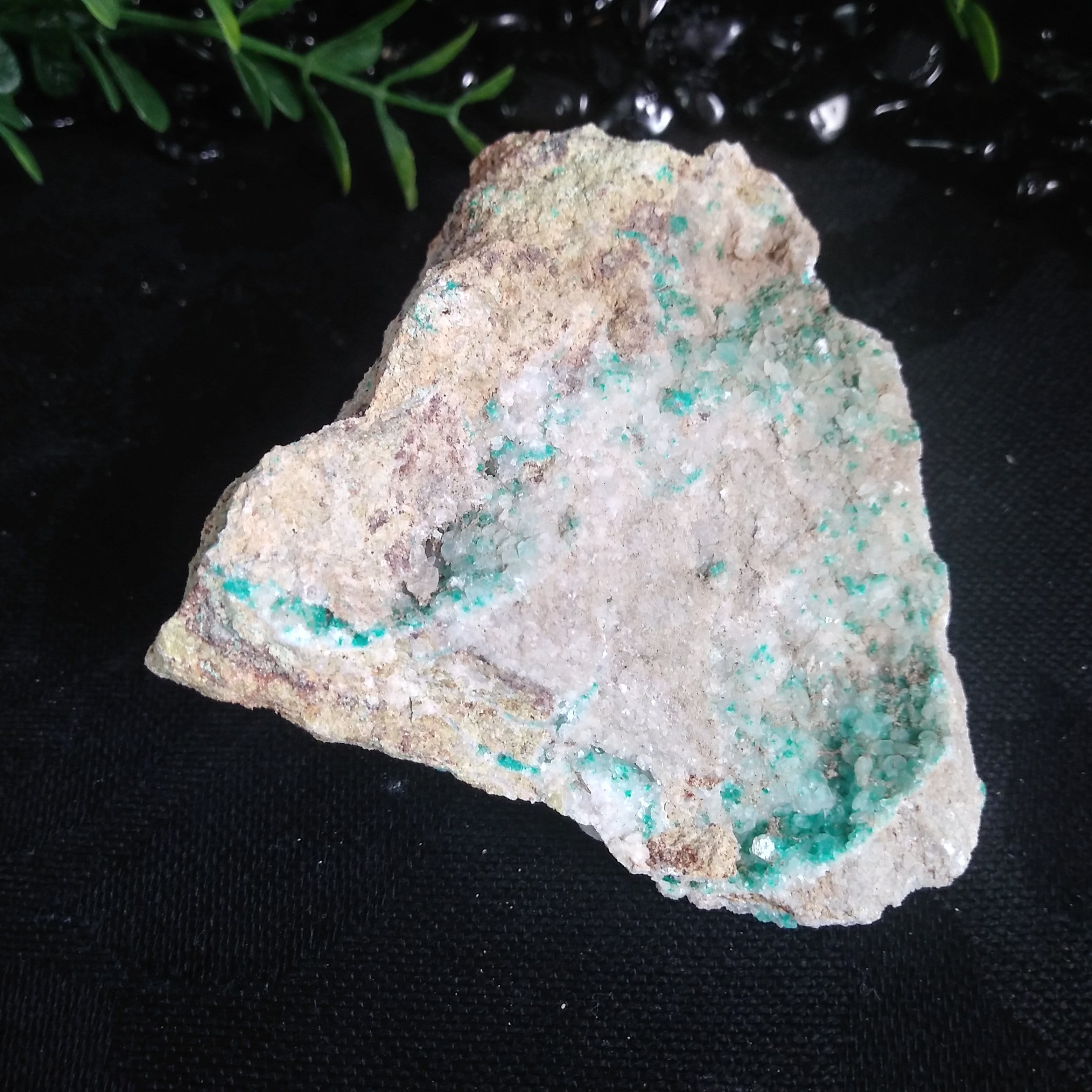 Natural Dioptase & Apophyllite Crystal Cluster - 114g Raw Mineral Specimen for Healing, Meditation & Energy Work - Perfect for Crystal Collectors & Spiritual Practitioners