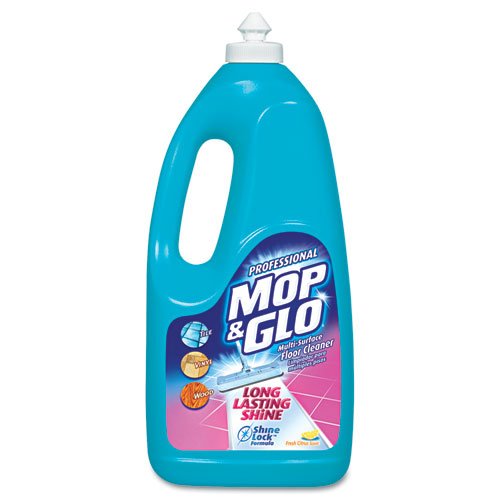 Triple Action Floor Cleaner with Fresh Citrus Scent - 64oz Bottle (Pack of 6) | Multi-Surface Cleaner for Hardwood, Tile & Laminate Floors | Ideal for Homes, Offices & Commercial Spaces
