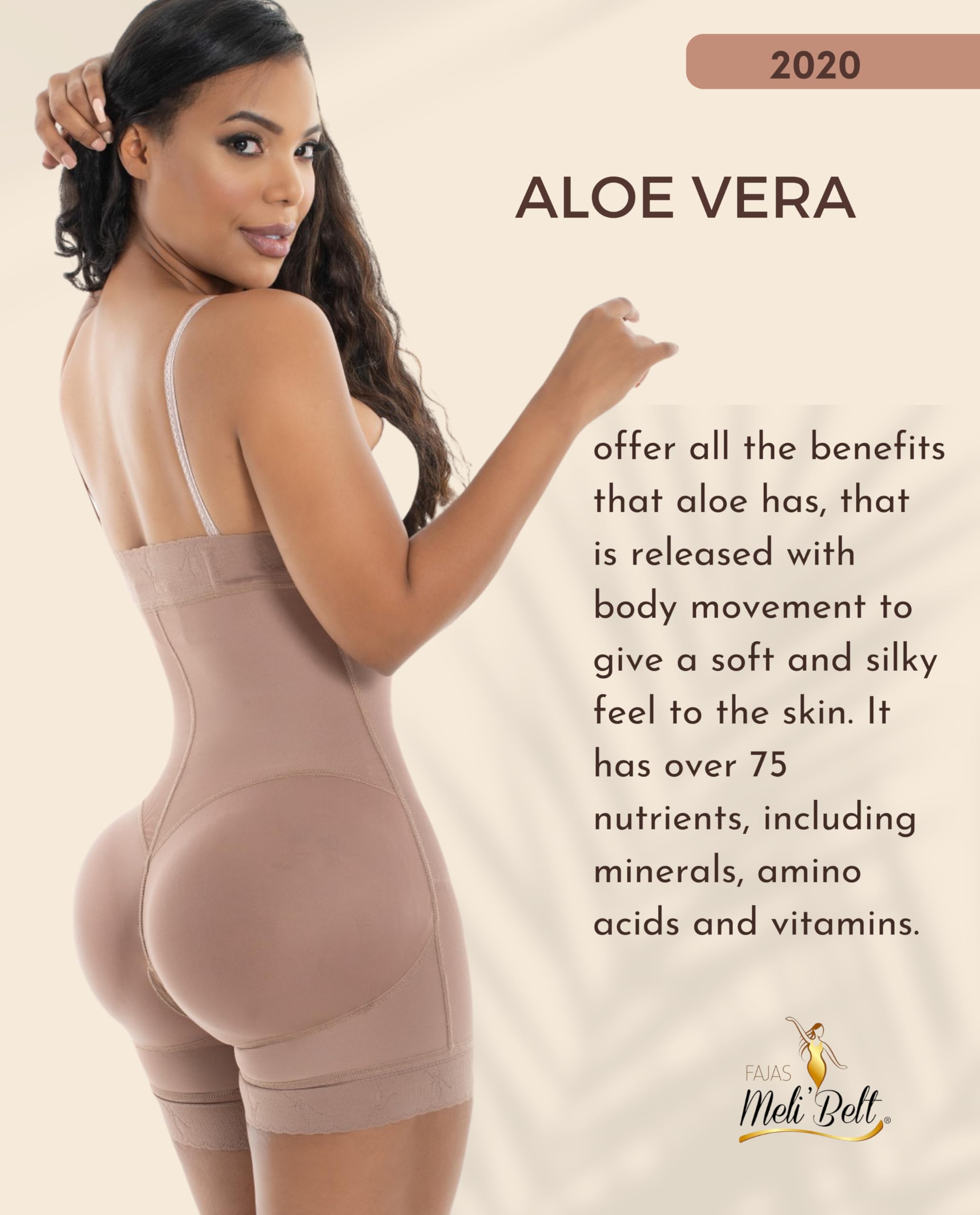 Melibelt 2020 Colombian Shapewear for Women - Strapless Compression Garment, Waist Trainer & Body Shaper - Perfect for Tummy Control, Postpartum Recovery & Special Occasions