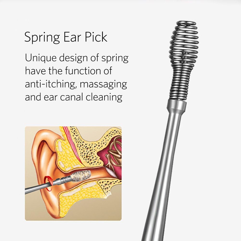 Ear Wax Removal Kit - Safe & Easy Ear Cleaning Tool Set for Adults & Kids - Perfect for Home Use, Travel, and Personal Hygiene Care