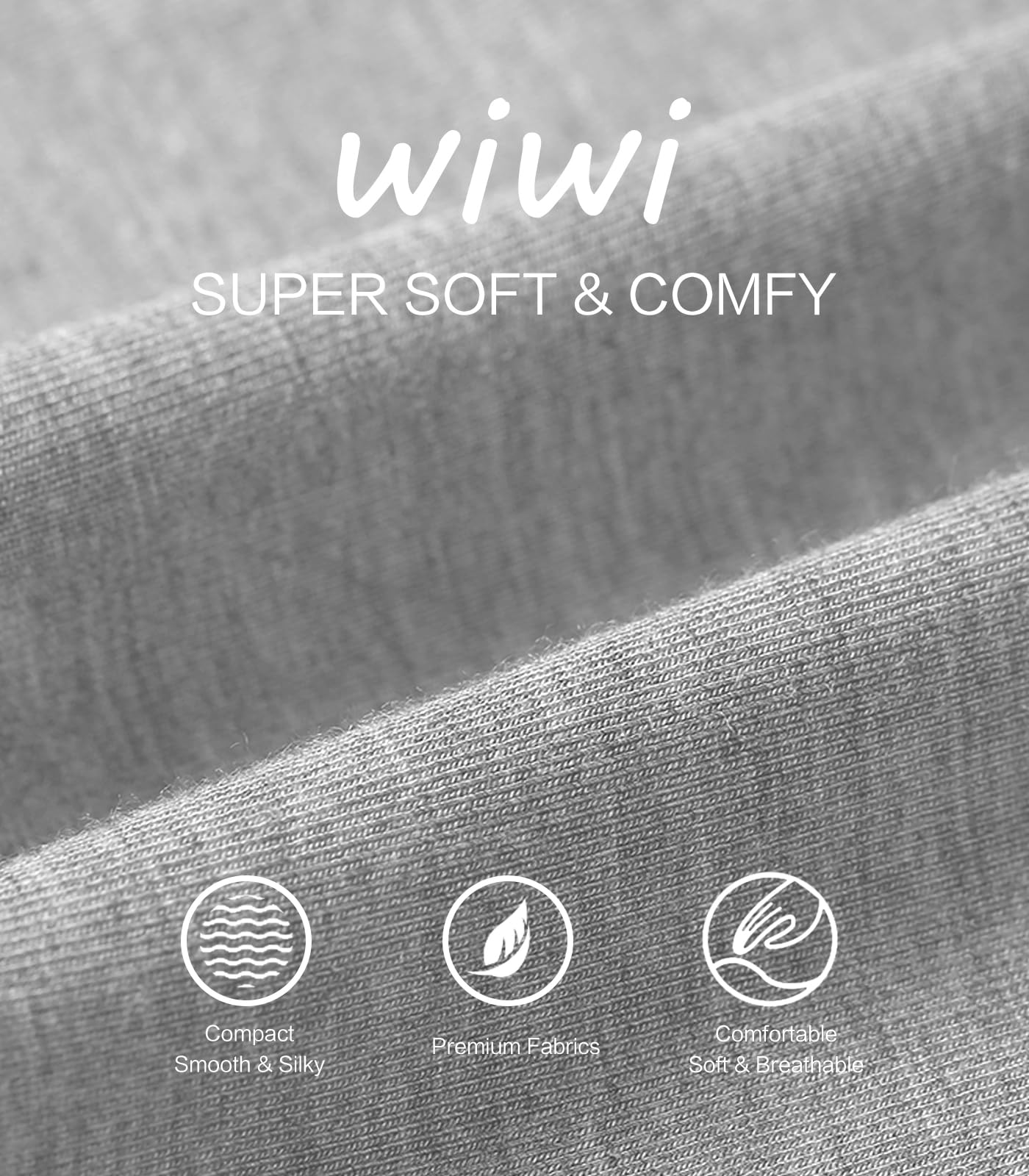 WiWi Women's Bamboo Viscose Nightgown - Lightweight Short Sleeve Sleep Shirt, Soft Summer Pajama Dress for Lounge & Bedtime, Sizes S-XXL