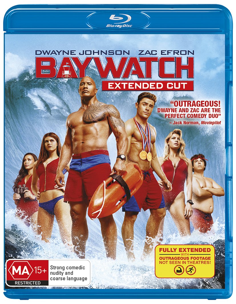 Baywatch Blu-ray DVD - The Complete Series | High-Definition Action Comedy | Perfect for Movie Nights & Beach-Themed Parties