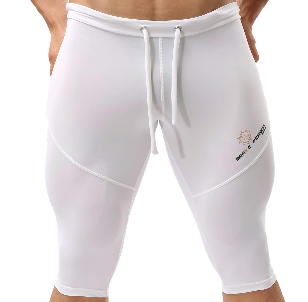 BRAVE PERSON Men's Quick-Dry Sports Shorts - Swim Trunks for Fitness, Running, Cycling & Beach Activities | Lightweight Athletic Swimwear with Mesh Liner | Perfect for Gym, Pool & Outdoor Sports