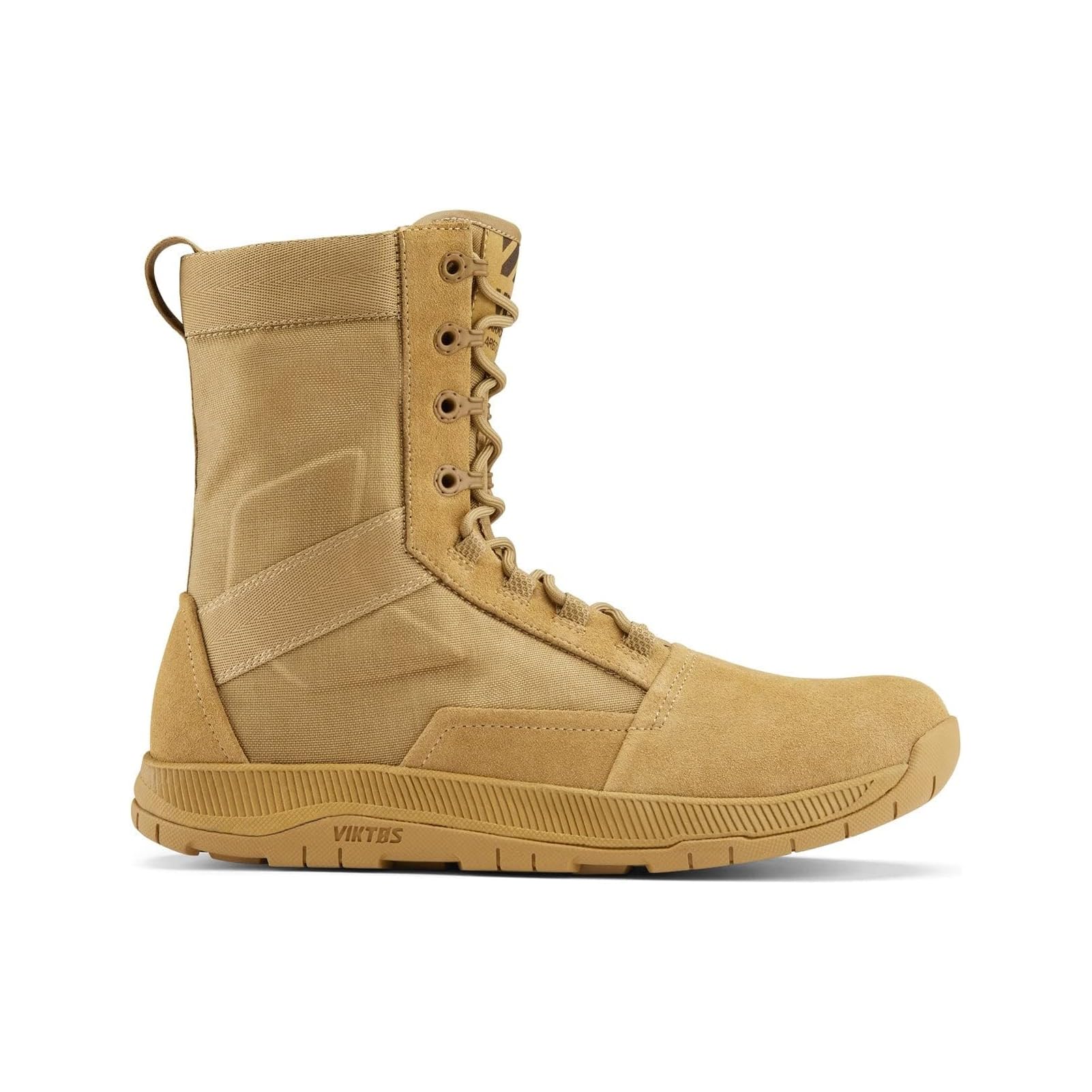 VIKTOS Men's Tactical Combat Boots - Lightweight, Durable & Water-Resistant with High Traction Slip-Resistant Sole | Perfect for Military, Hiking, Outdoor Adventures & Work Safety