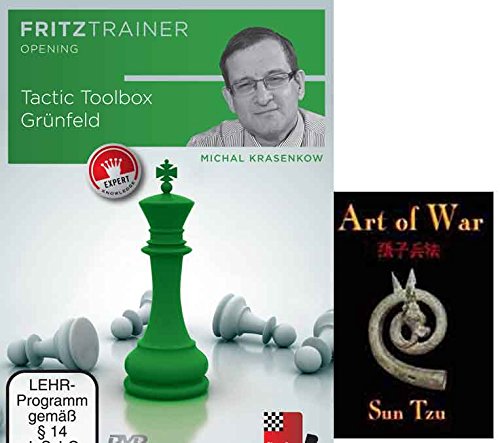 Tactic Toolbox Grünfeld Chess Training DVD - Master Chess Strategies & Improve Your Game | Perfect for Chess Enthusiasts & Tournament Players
