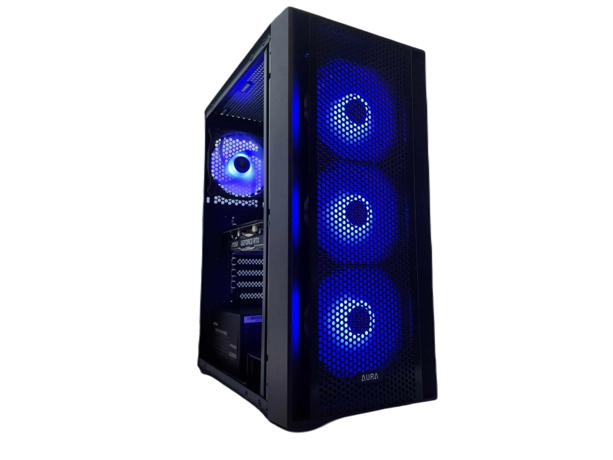 Pinnacle Gaming PC Desktop Computer - AMD Ryzen 3, 2TB SSD, 64GB RAM, NVIDIA GTX 1660 SUPER, WiFi - High Performance Gaming & Streaming Setup for Esports & VR