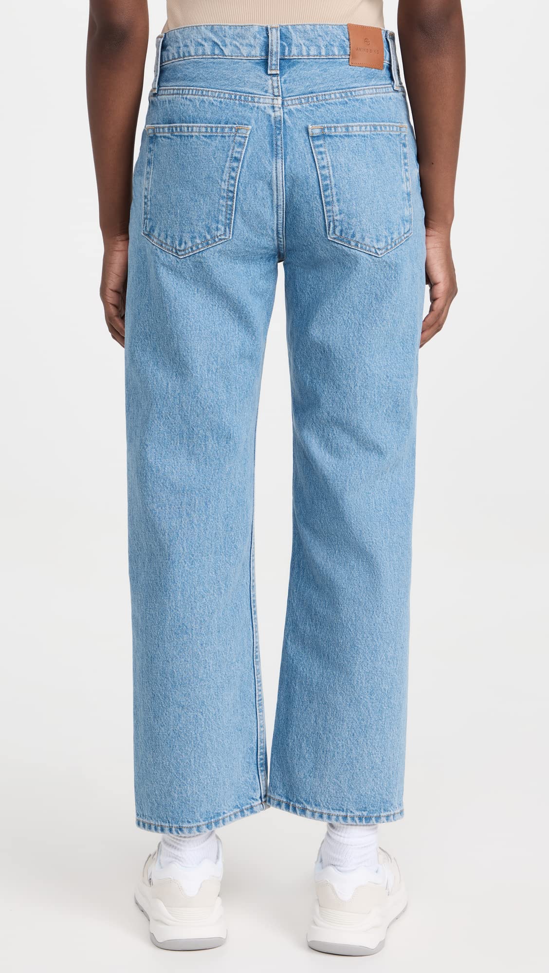 ANINE BING Women's High-Rise Skinny Jeans - Stretch Denim Pants for Casual & Night Out | Perfect for Work, Date Night & Everyday Wear