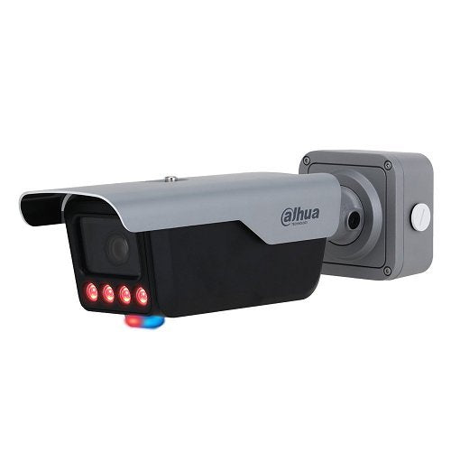 Dahua ITC413 PW4D Z3 4MP Dual Illuminators License Plate Recognition Camera - 20m/65.62ft Range for Parking Lots, Traffic Monitoring & Security Systems