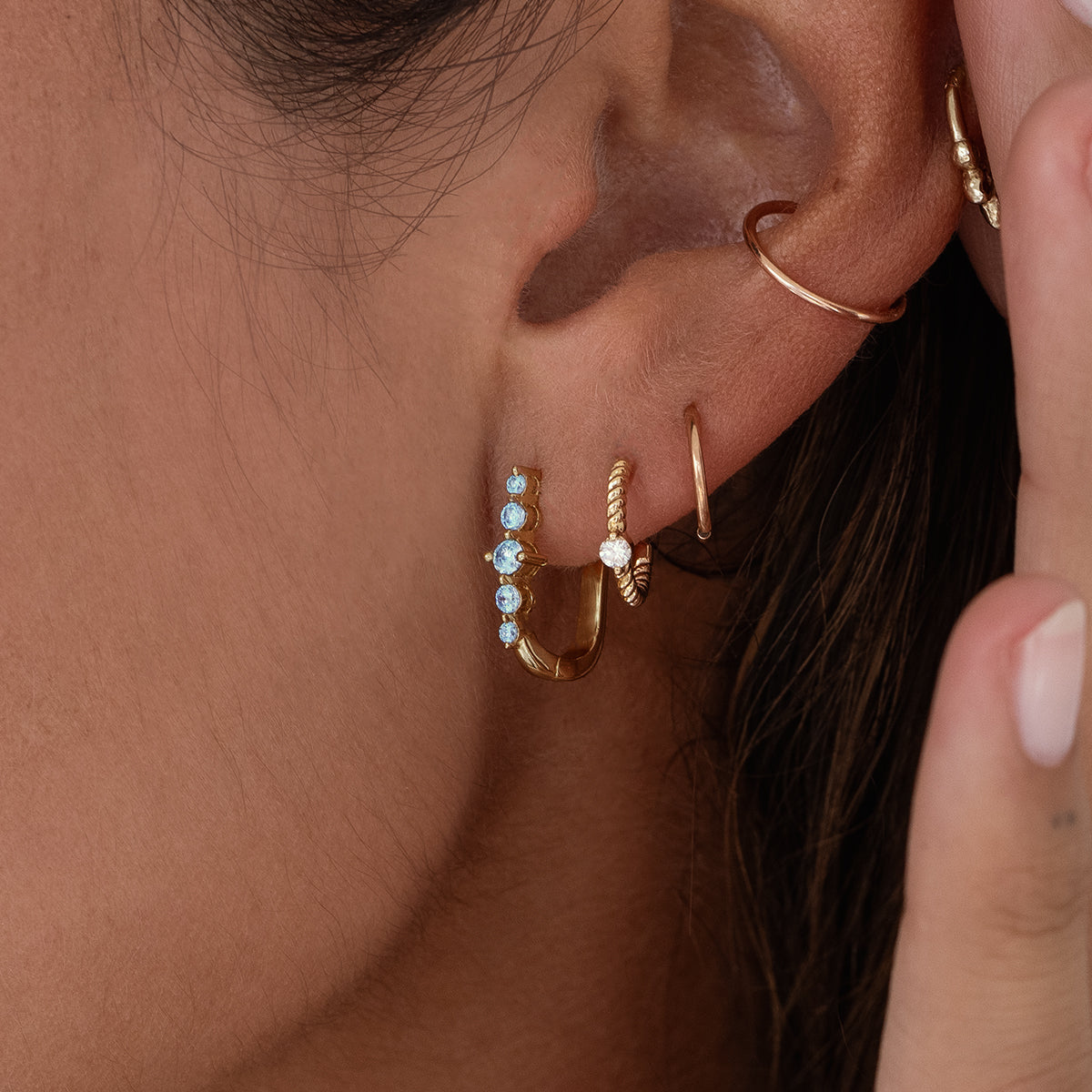 Oceana Earrings - Elegant Dangle Earrings for Women, Hypoallergenic & Lightweight - Perfect for Parties, Weddings & Everyday Wear