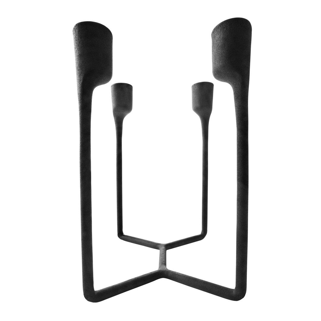 Heima 4-Arm Candle Holder Set of 4 - Elegant Home Decor for Dining Table, Wedding Centerpiece, and Romantic Ambiance Lighting