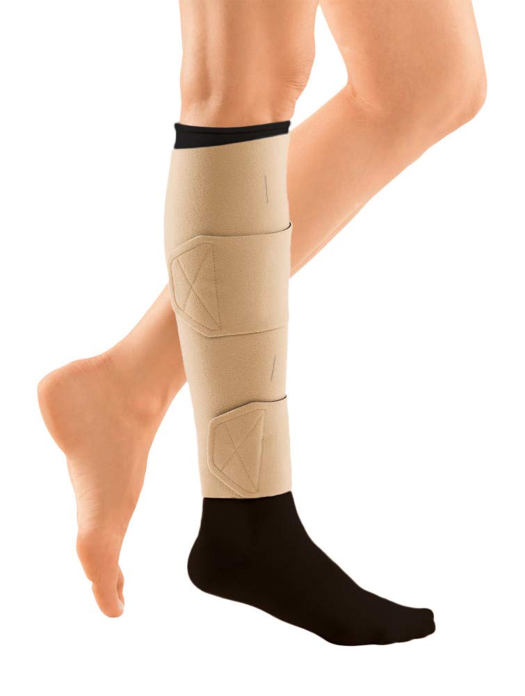 Circaid Juxtalite Lower Leg Compression System - Adjustable & Easy to Use for Lymphedema, Venous Insufficiency & Post-Surgical Recovery - Ideal for Daily Wear & Active Lifestyle