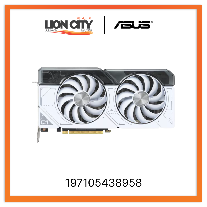 Dual RTX 4070 Super 12GB GDDR6 White Edition Gaming Graphics Card - High Performance for 4K Gaming, VR & Content Creation