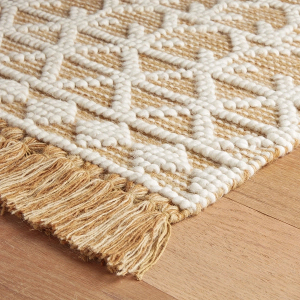 Dash & Albert Pembrook Handwoven Wool Rug - Soft & Durable Area Rug for Living Room, Bedroom, or Office - Perfect for Cozy Home Decor