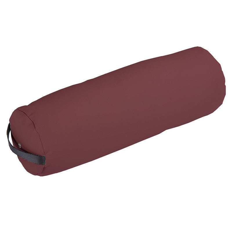 Earthlite Fluffy Bolster Pillow - Ultra Soft Yoga Bolster for Meditation, Stretching & Relaxation - Perfect for Home, Studio & Travel Use