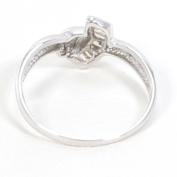 18K White Gold Brown Diamond Ring for Women - Elegant Vintage Style Engagement & Wedding Band - Perfect for Anniversaries, Proposals & Special Occasions
