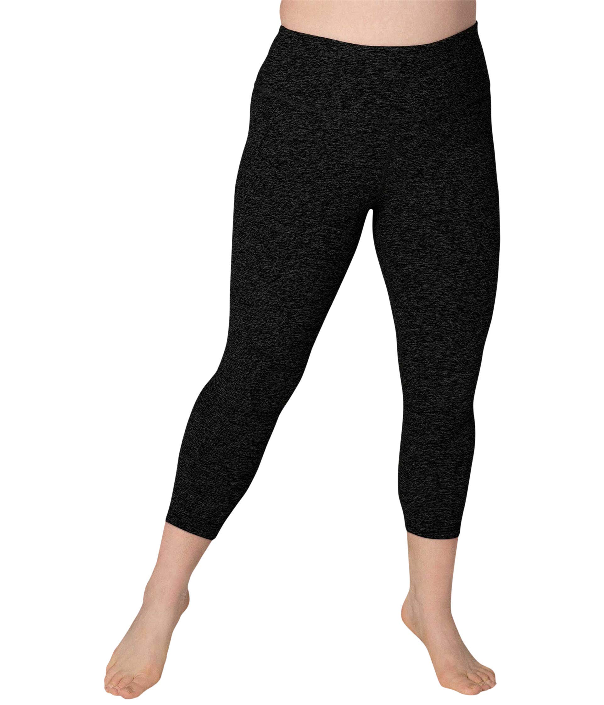 Beyond Yoga Plus Size Spacedye High Waisted Capris - Women's Stretchy Workout Leggings for Yoga, Running & Gym | Comfortable & Breathable Activewear