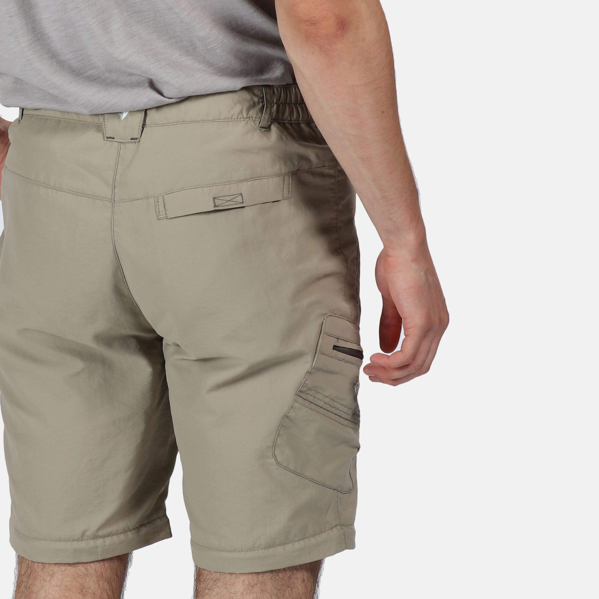 Regatta Men's Walking Cargo Trousers - Lightweight Quick-Dry Hiking Pants with Multiple Pockets for Outdoor Adventures, Travel & Casual Wear