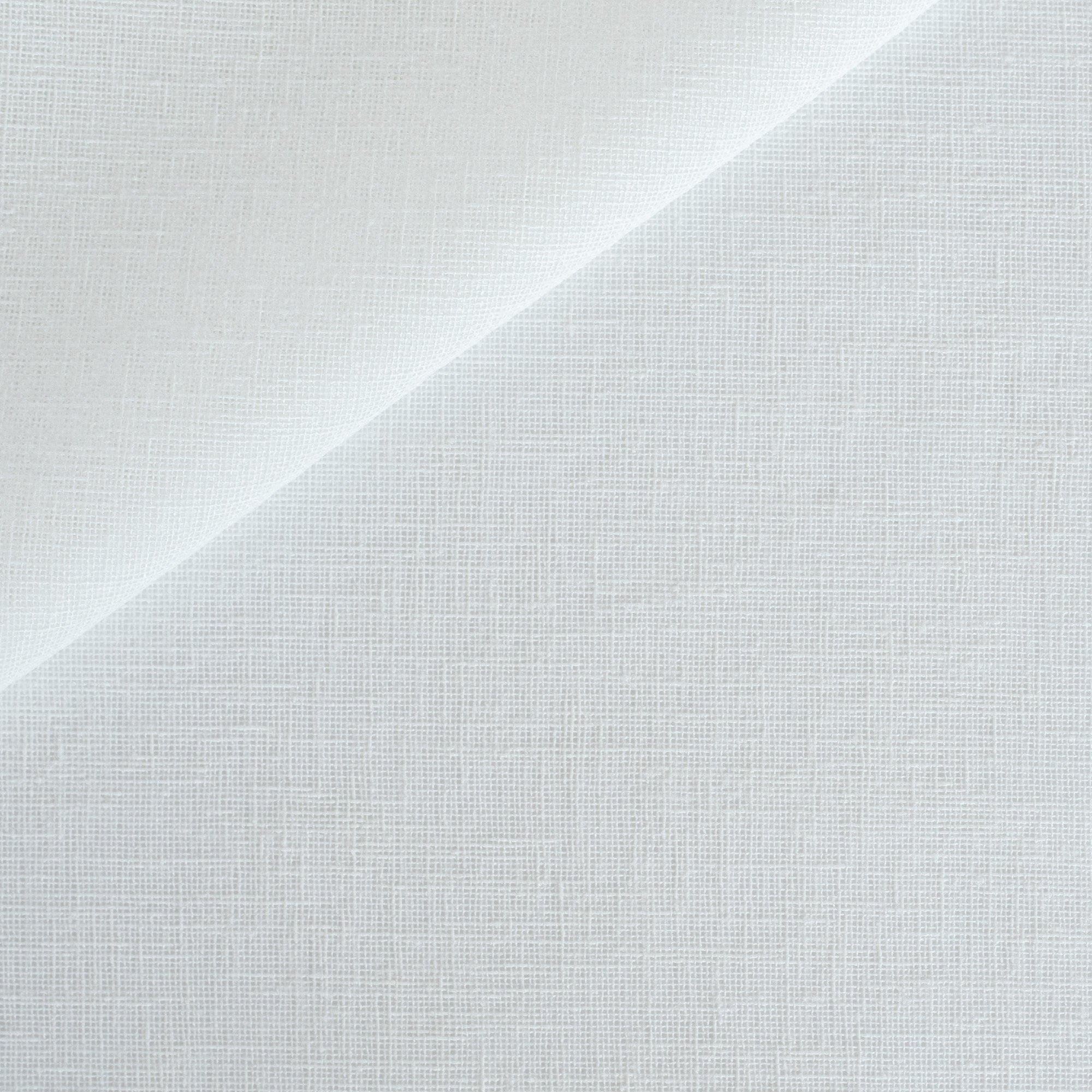 Palermo Double Width Sheer Fabric - Cloud White | Premium Voile Curtain Material for Living Room & Bedroom Windows