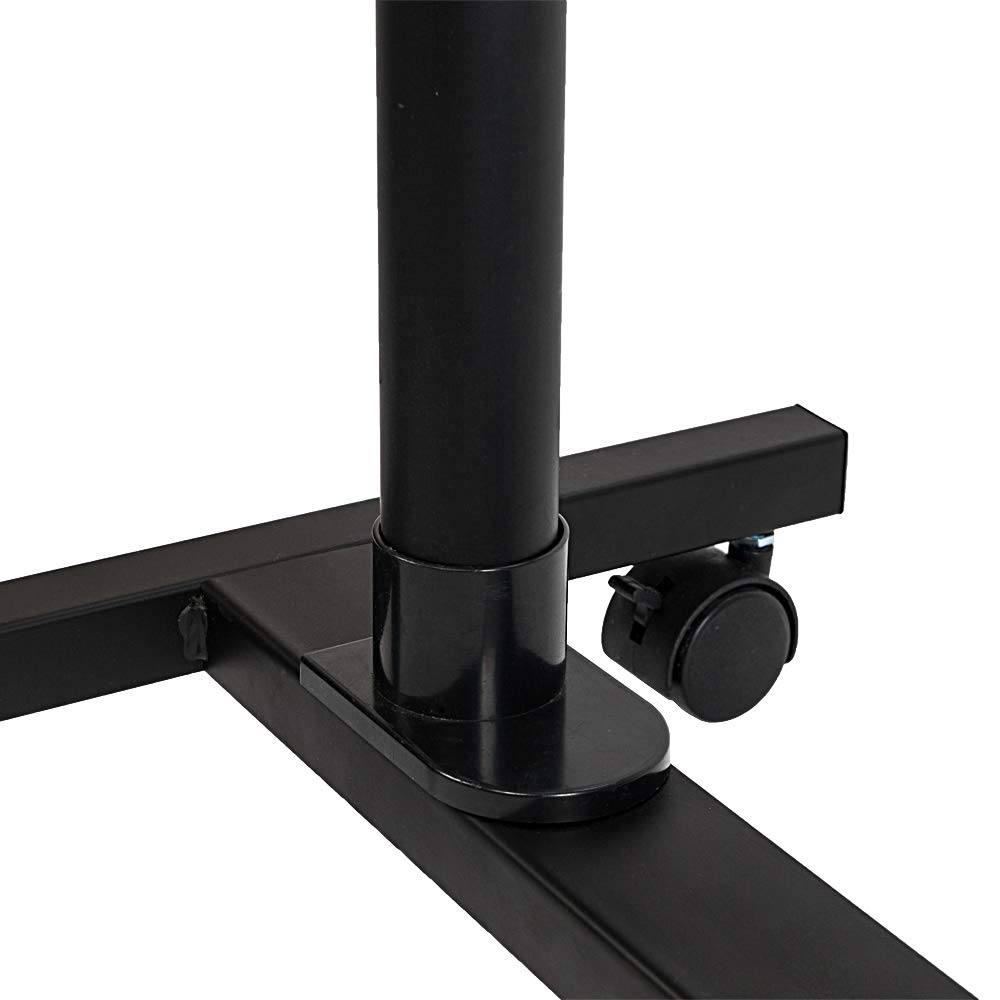 Adjustable Mobile Standing Desk with Wheels - 23.22