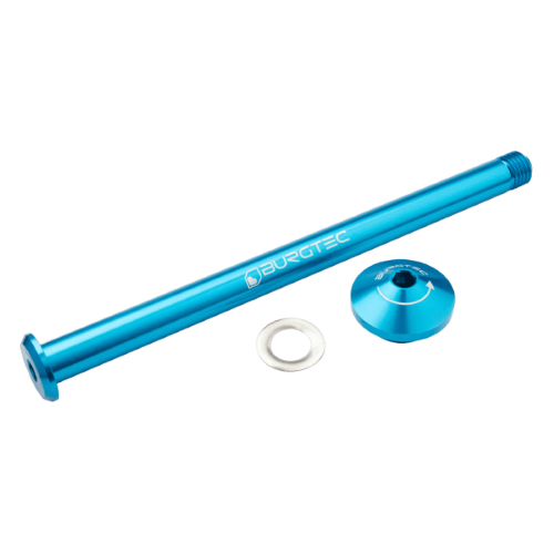 Burgtec Yeti 174mm Rear Axle - High-Performance Mountain Bike Axle for Trail & Enduro Riding | Durable MTB Upgrade for Enhanced Stability & Control
