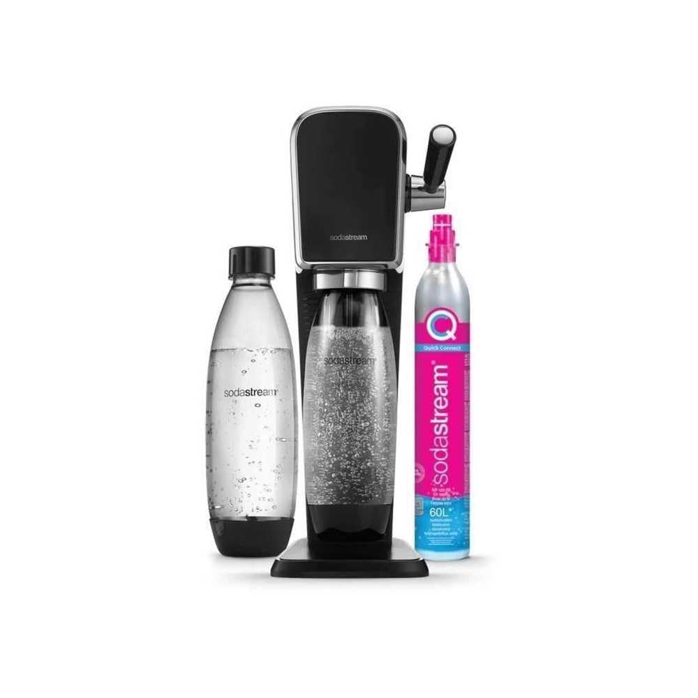 SodaStream Sparkling Water Maker Machine - Dishwasher Safe, Easy to Use for Carbonated Drinks at Home, Office or Parties | Perfect for Healthy Hydration & Homemade Sodas