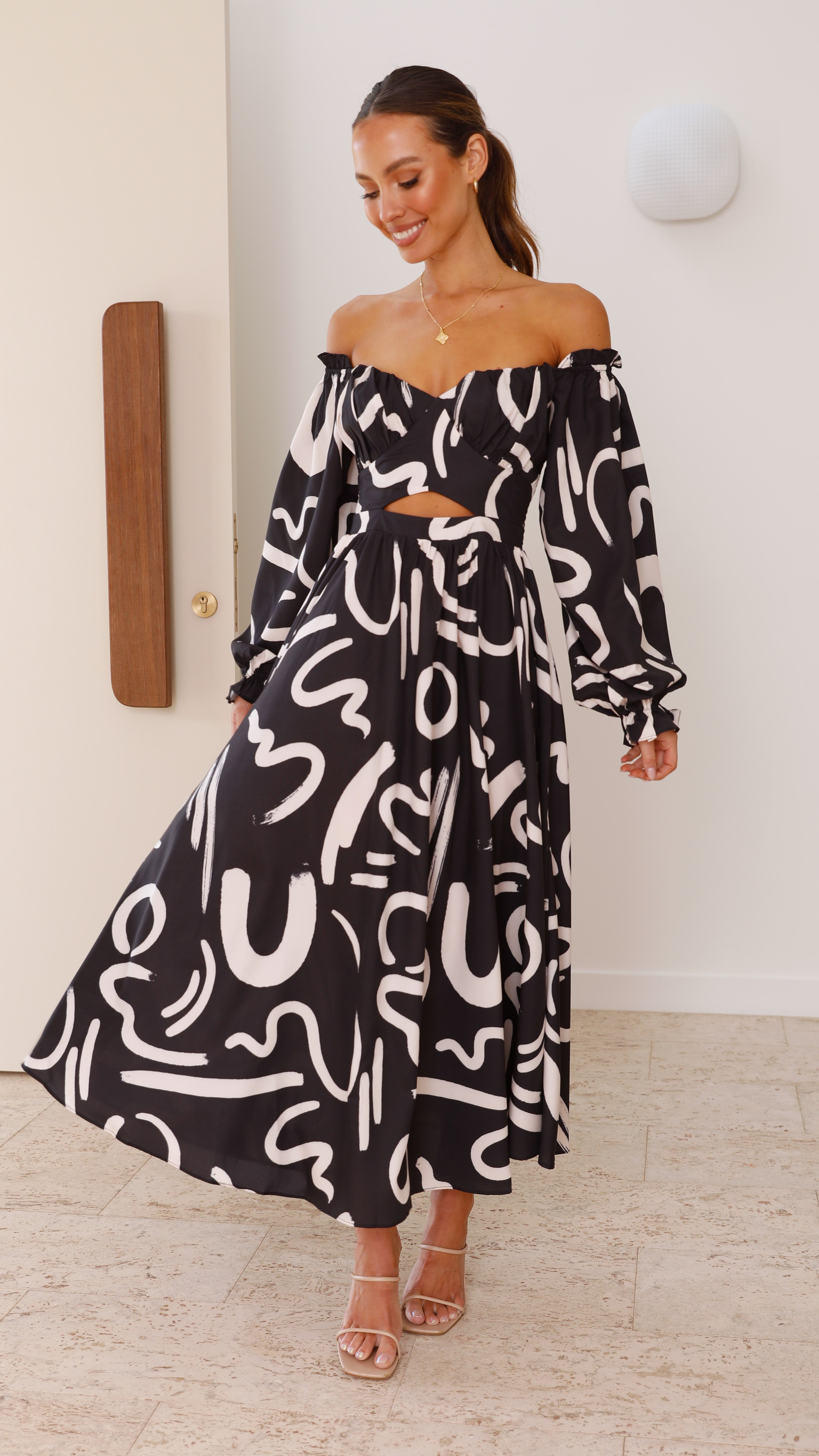 Freya Maxi Dress - Elegant Black Long Dress for Women | Perfect for Summer, Beach, and Evening Events