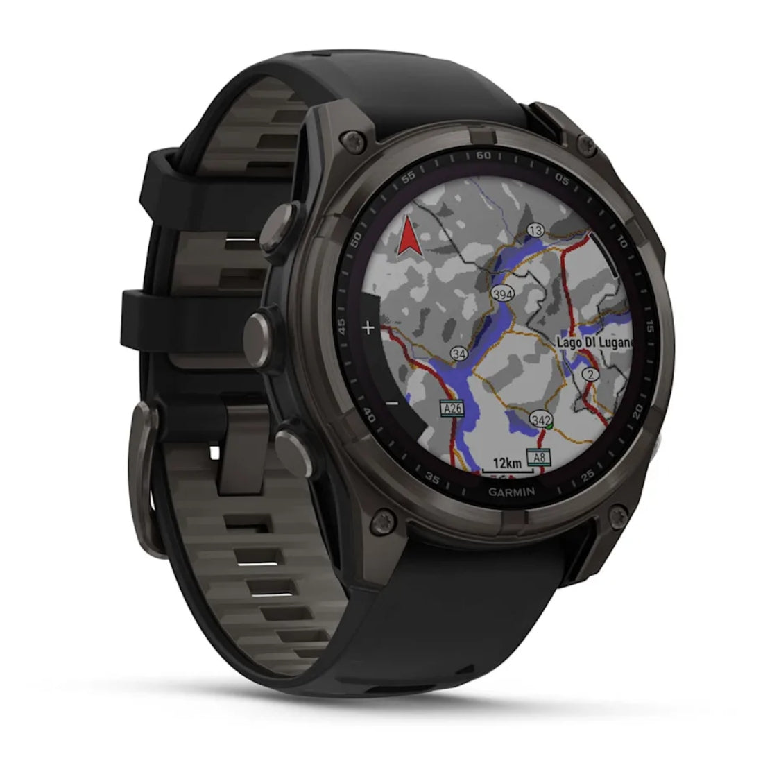Fenix 8 51mm Sapphire Solar Smartwatch - Premium GPS Fitness Tracker for Running, Hiking & Outdoor Adventures