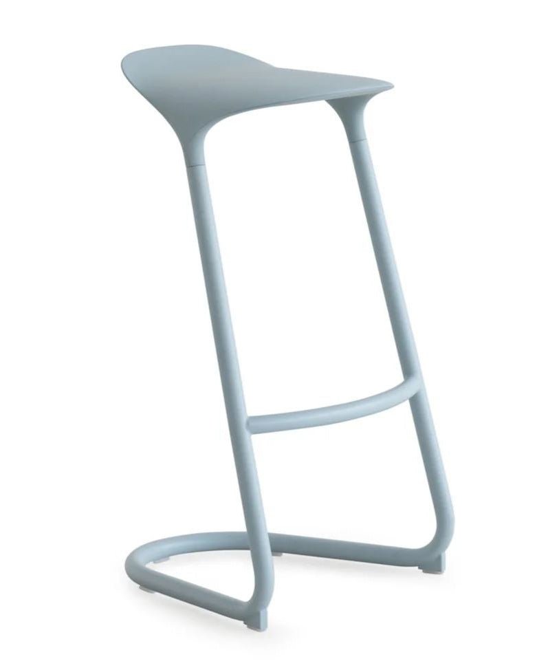 Lapalma Cross S451 Stool - Modern Bar Stool for Kitchen, Dining & Commercial Use - High-Quality Adjustable Height Stool for Home & Office