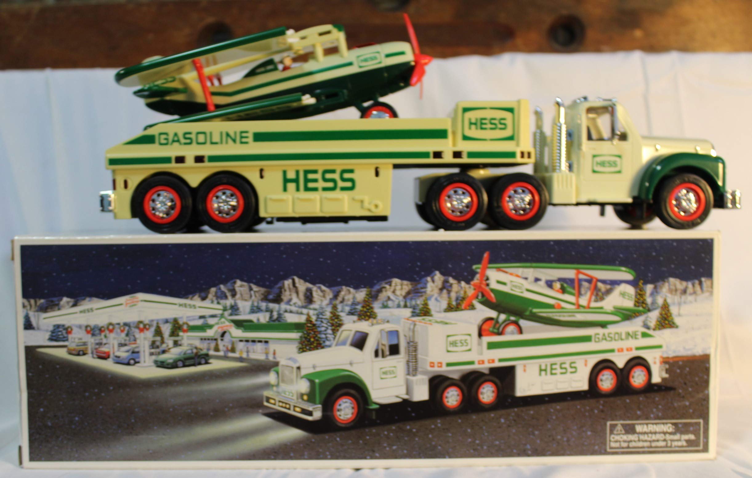 Hess Toy Truck and Airplane Set - 2002 Collector's Edition - Perfect for Kids Playtime and Holiday Gift Giving