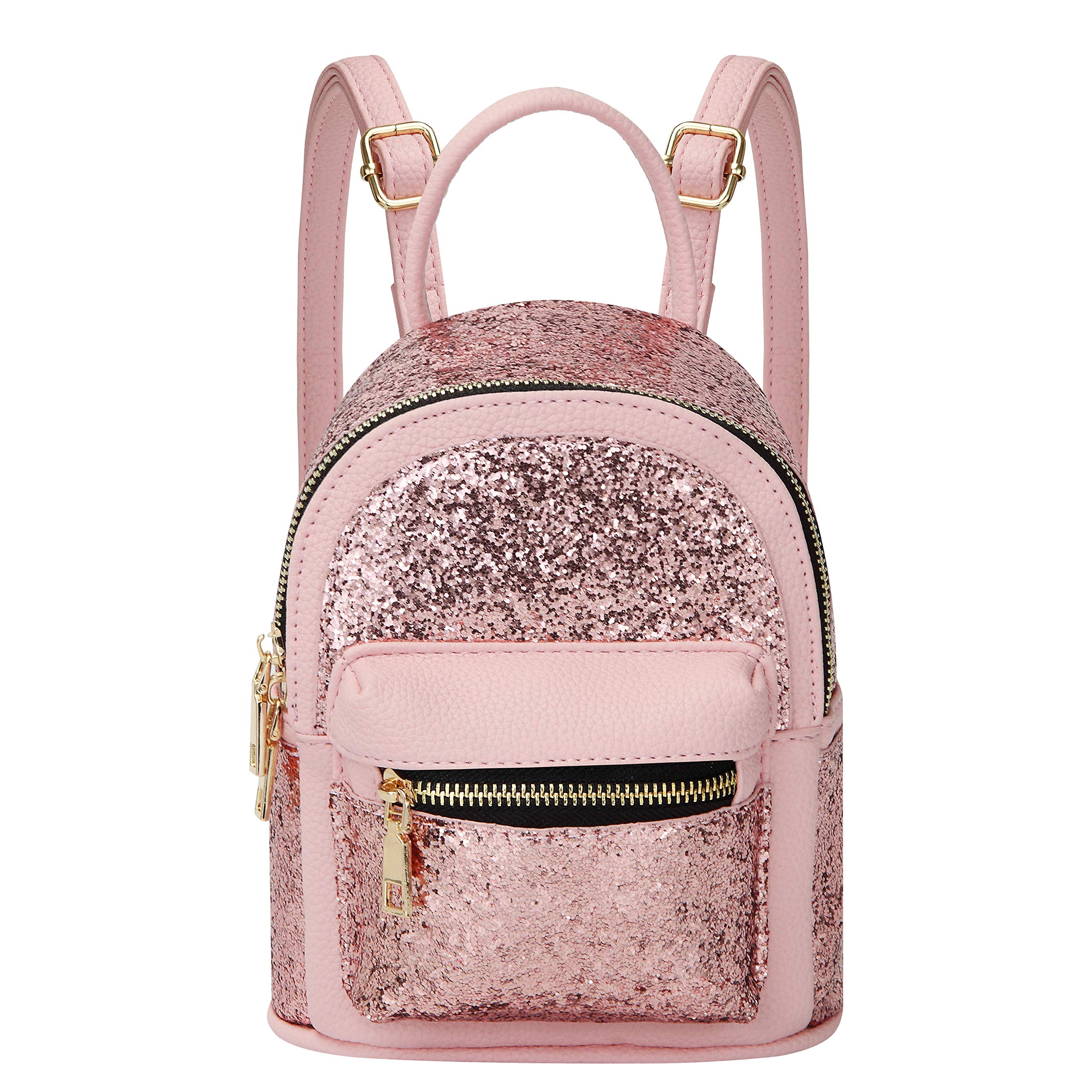 Sparkly Girls Mini Travel Backpack - Cute Kids School Bag with Shiny Rhinestones, Lightweight Daypack for School, Travel & Playdates | Perfect for Preschool, Day Trips & Birthday Gifts