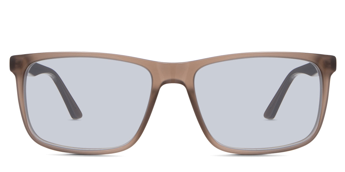 Belio Men's Prescription Tinted Glasses - UV Protection & Blue Light Blocking for Work, Driving & Outdoor Activities
