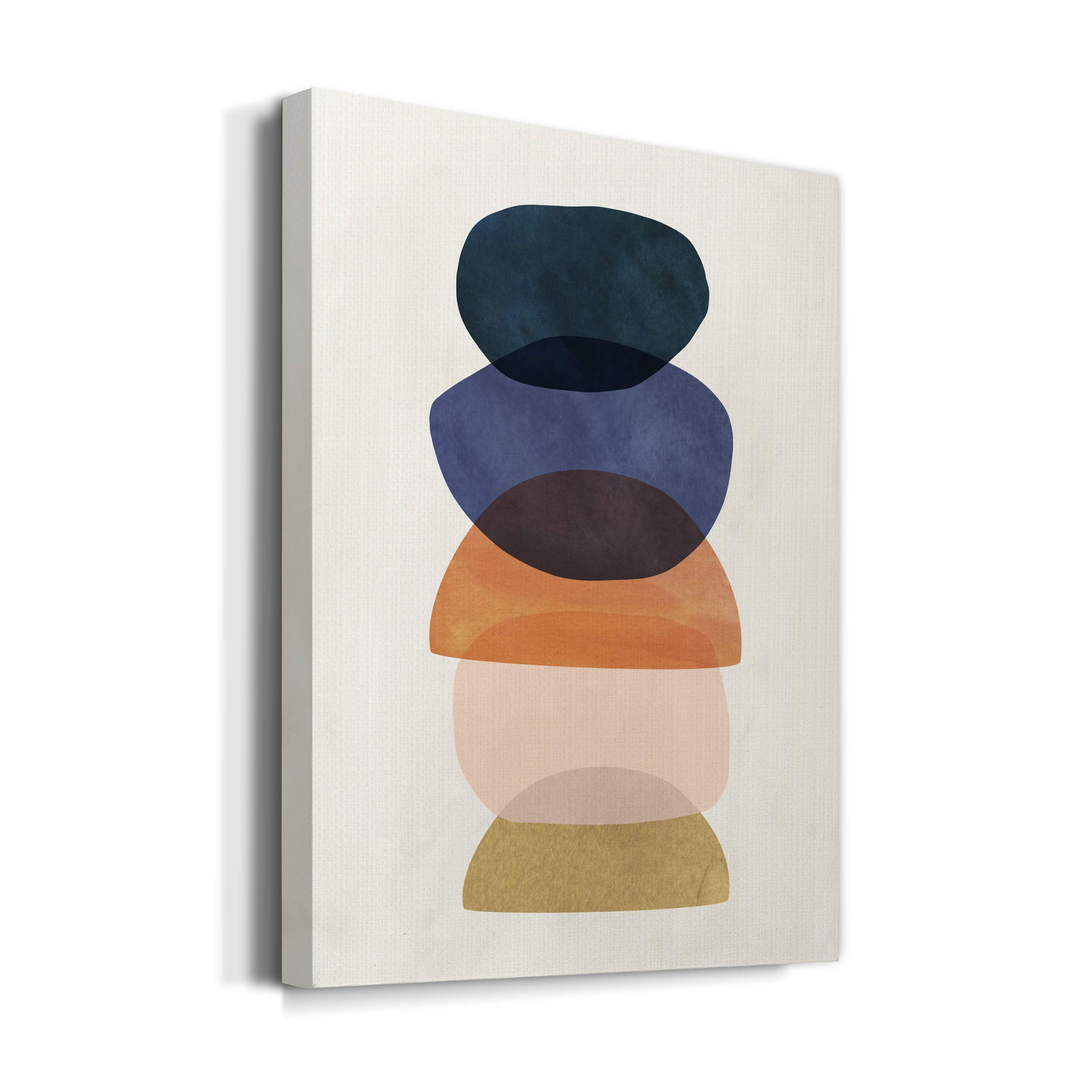 Mod Pods I' Gallery Wrapped Canvas Abstract Wall Art - Modern Home Decor for Living Room, Bedroom & Office - Ready to Hang
