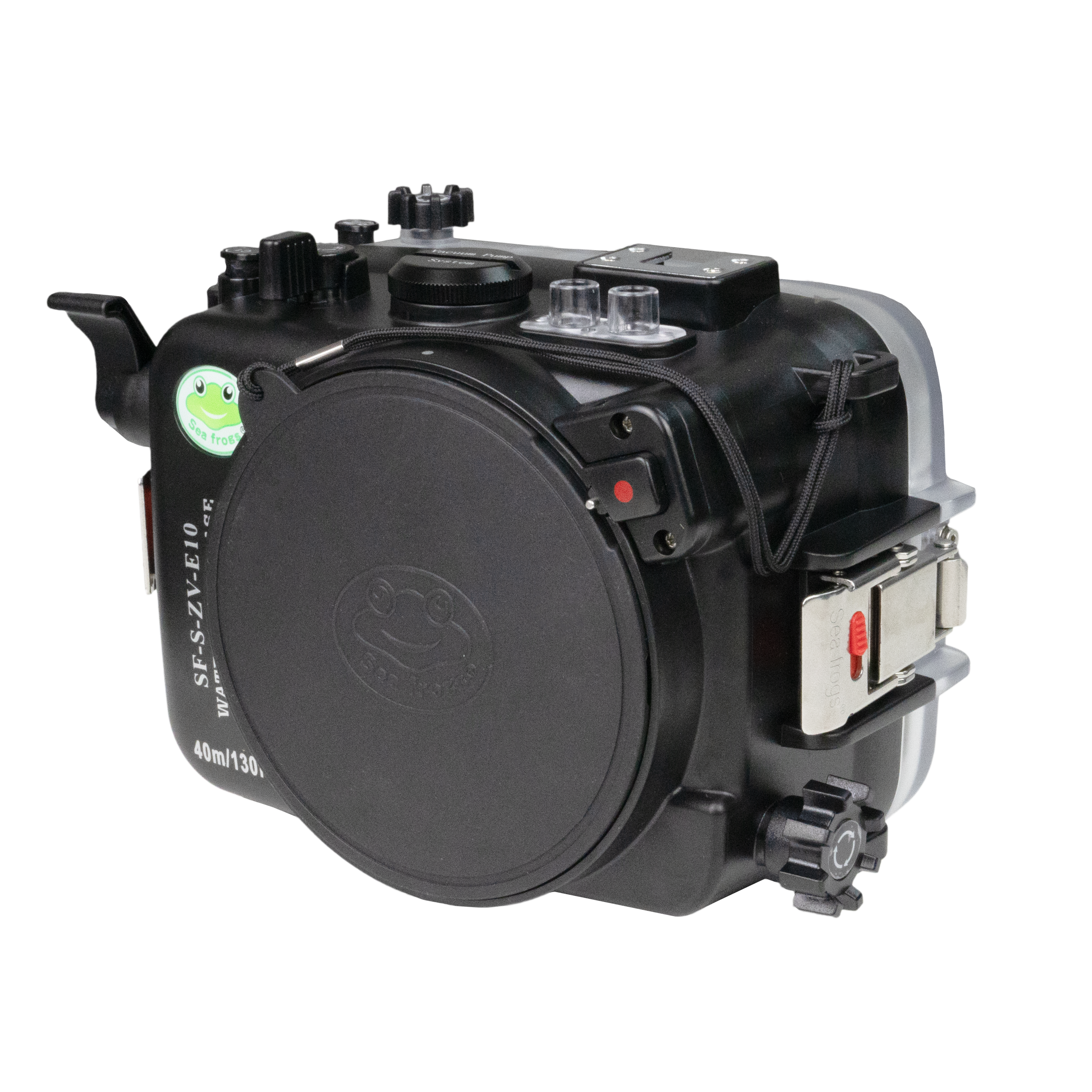 Sea Frogs Sony ZV-E10 40M/130FT Underwater Waterproof Camera Housing with 6