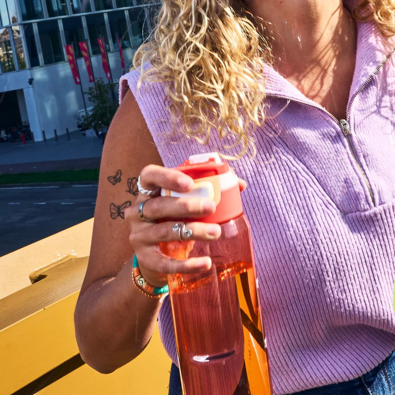 Elton 1000ml Water Bottle - BPA Free, Leak Proof, Various Colors - Perfect for Gym, Hiking, School & Office Hydration