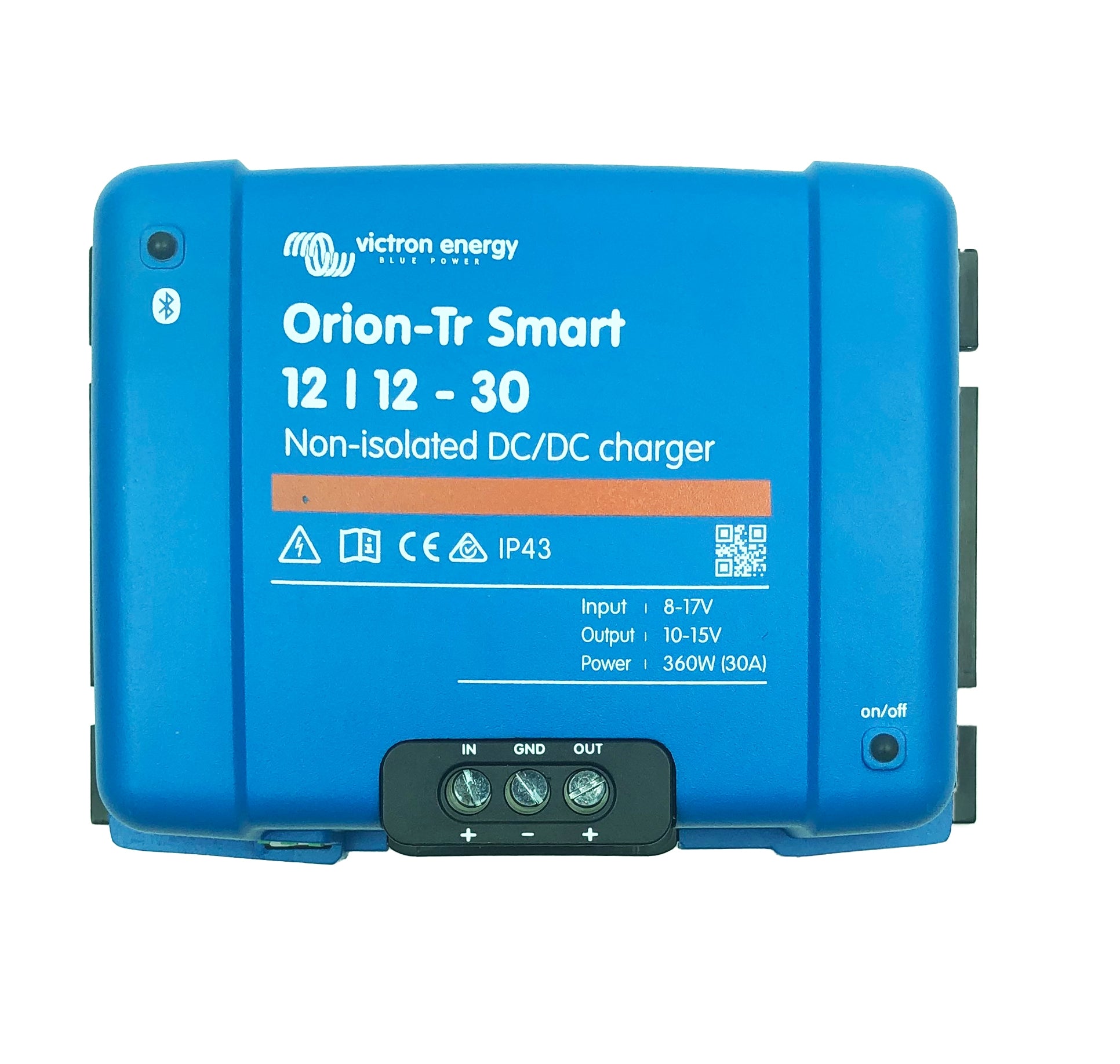 Victron Energy Orion Tr Smart 12V to 12V 30A (360W) Non-Isolated DC-DC Battery Charger - Perfect for RVs, Boats, and Off-Grid Solar Power Systems