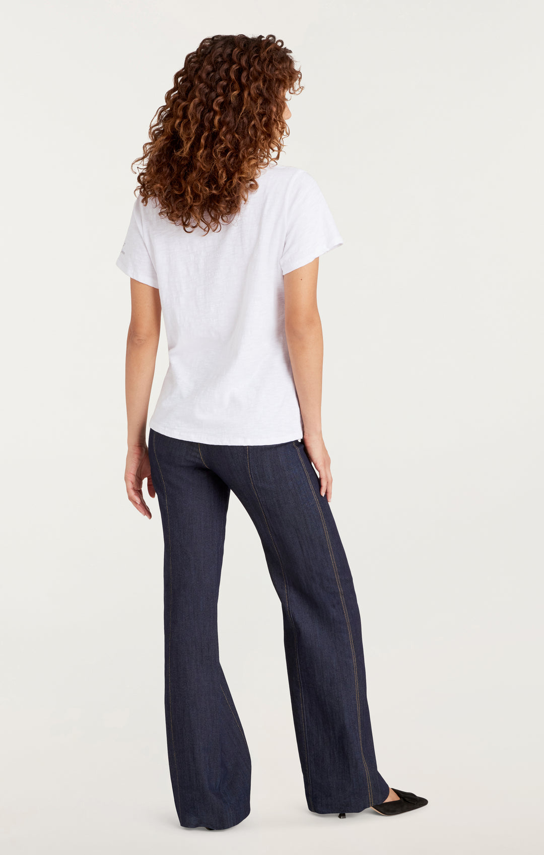 Cinq à Sept Doodled L'amour Tee - Women's Romantic Graphic T-Shirt for Casual Outfits & Date Nights | Trendy Love-Themed Top for Everyday Wear