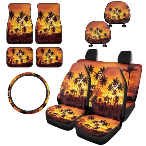Summer Coconut Tree Print