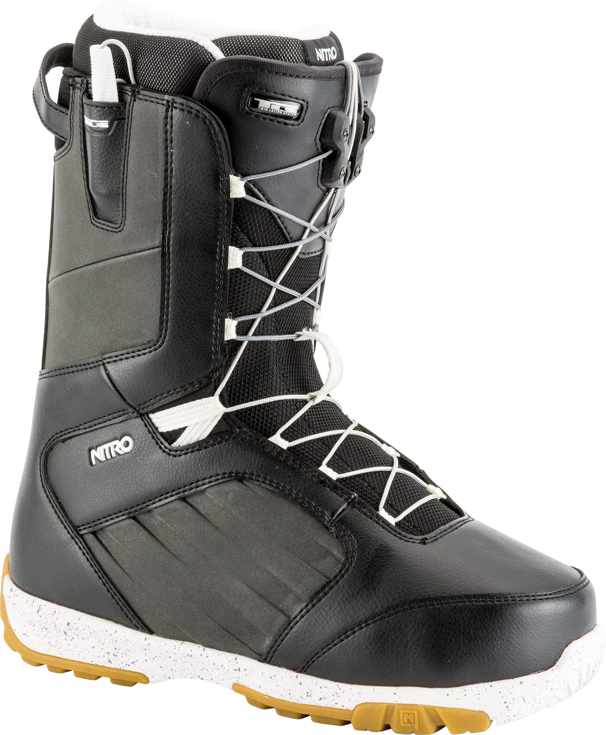 Nitro Men's Anthem TLS Snowboard Boots - Lightweight & Durable for All-Mountain Riding - Perfect for Freestyle & Park Sessions