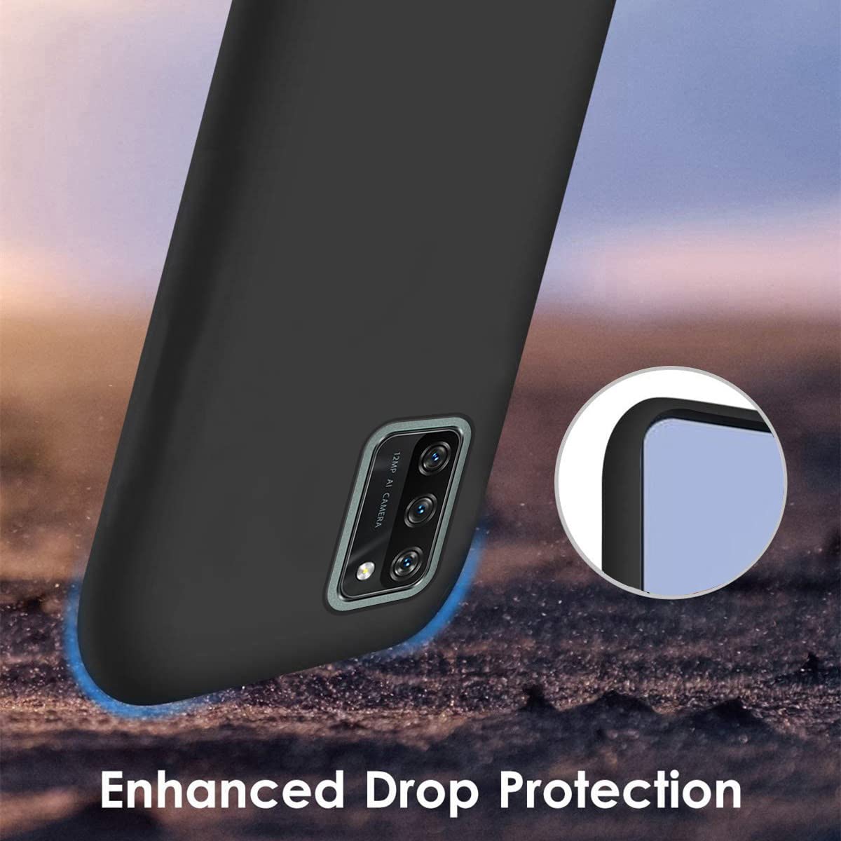Custom Photo Phone Case for Blackview A100 - Personalized Picture Shockproof Silicone Cover with Soft Candy Design - Perfect Mother's Day & Birthday Gift - Protective Case for Everyday Use, Travel & Special Occasions