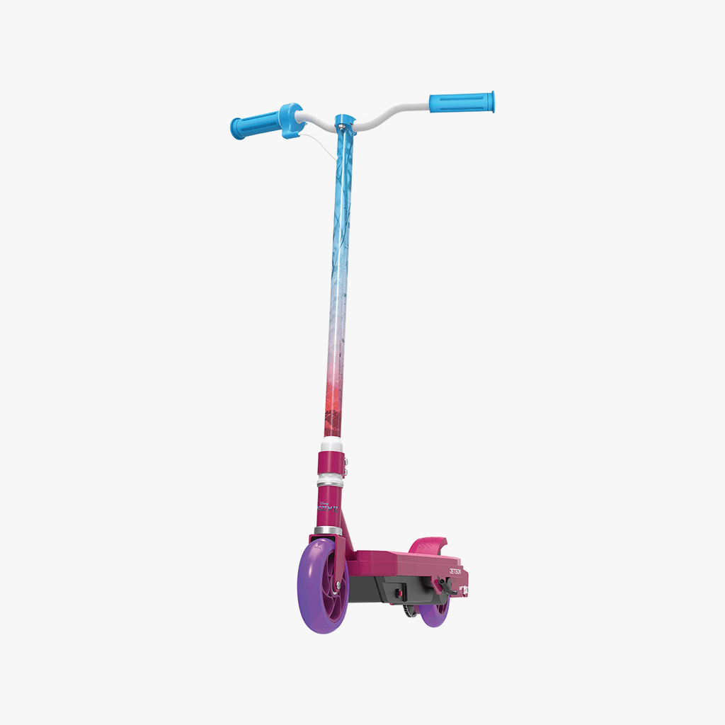 Disney Frozen II Kids Electric Scooter - 3-Wheel LED Light Up Scooter for Ages 5-12 - Perfect for Birthday Gifts & Outdoor Play