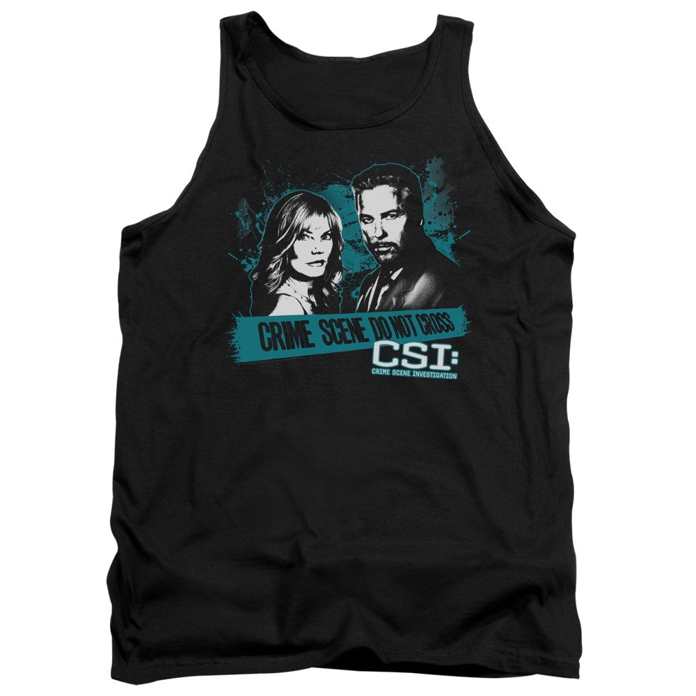 CSI Cross The Line Unisex Tank Top for Men & Women - Comfortable Casual Wear for Summer, Gym, and Outdoor Activities